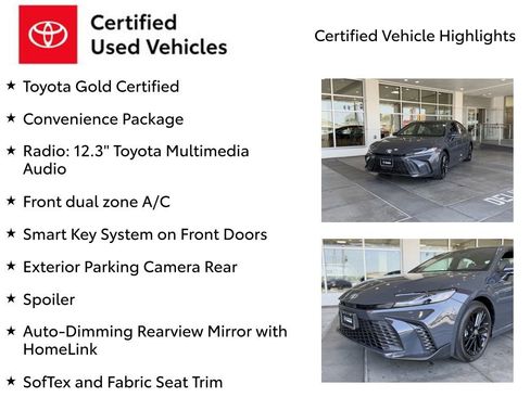 Certified 2026 Toyota Camry SE w/ Convenience Package FWD image 7