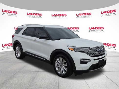 Used 2022 Ford Explorer Limited w/ Equipment Group 301A RWD image 1