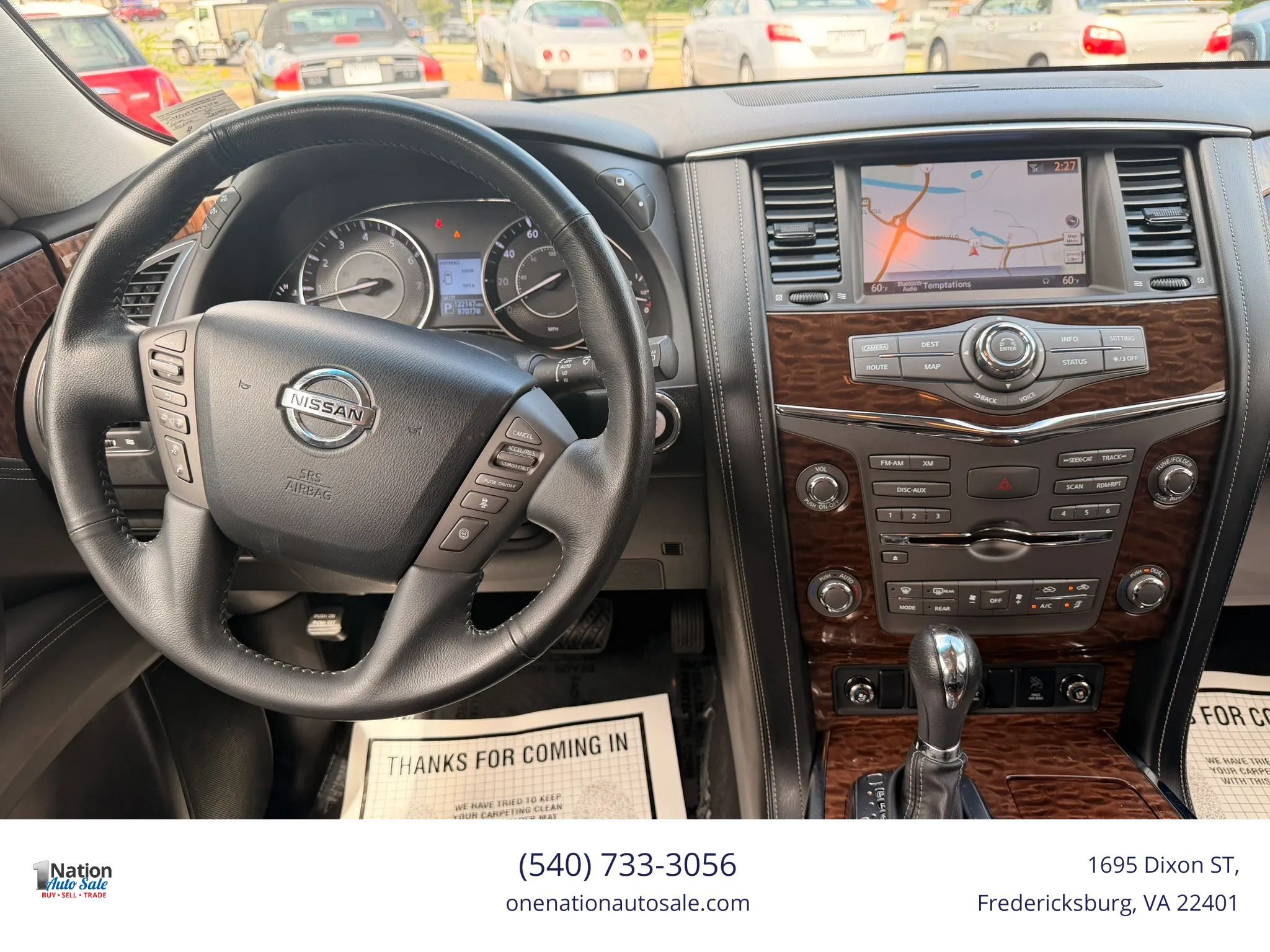 Used 2017 Nissan Armada Platinum w/ Captain Seat Package AWD/4WD image 10