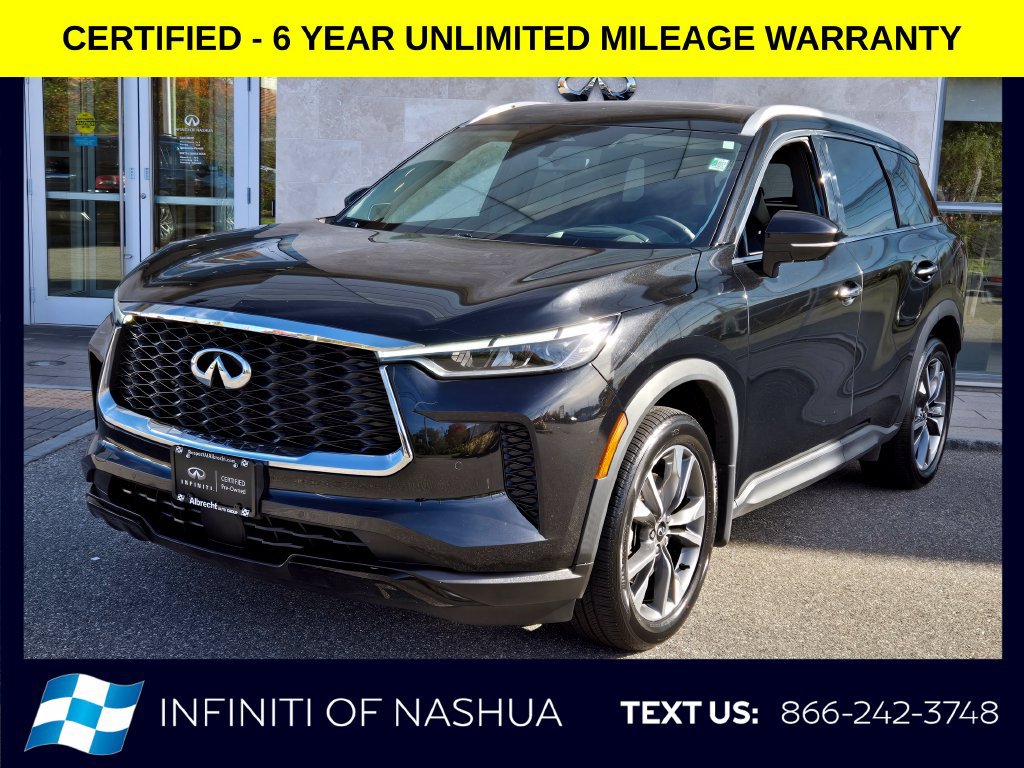 Certified 2023 INFINITI QX60 Luxe w/ Vision Package AWD/4WD image 1