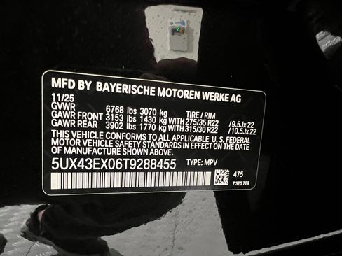 New 2026 BMW X6 M60i w/ Executive Package image 21