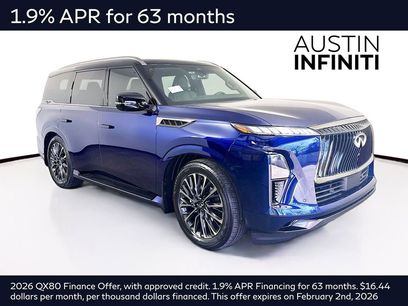 New 2026 INFINITI QX80 Autograph w/ Premium Cargo Package