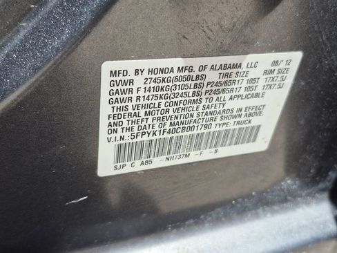 Used 2012 Honda Ridgeline RTS image 18