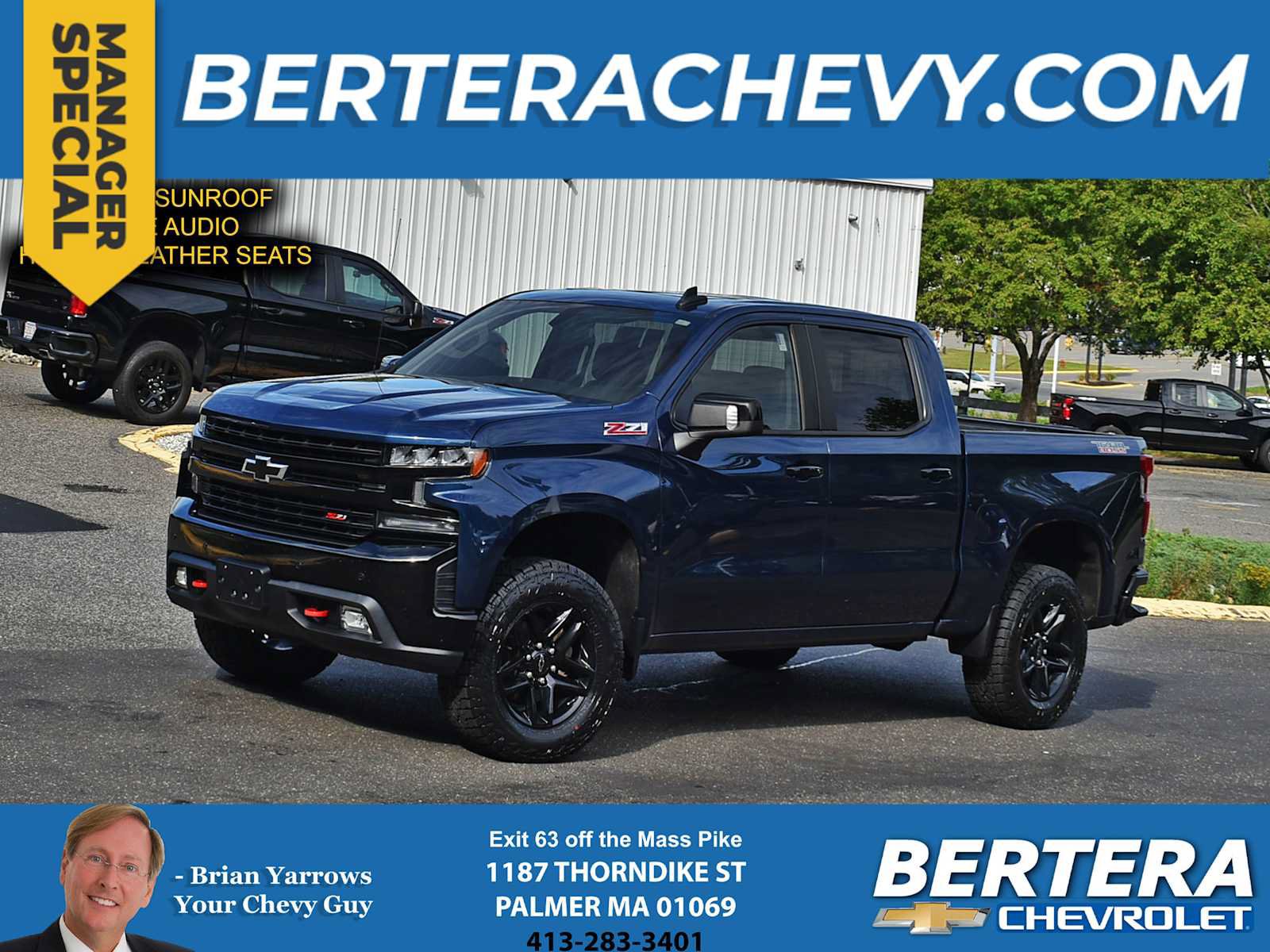 Used 2019 Chevrolet Silverado 1500 LT Trail Boss AWD/4WD image 1