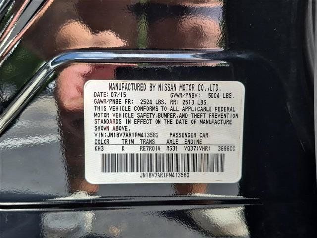 Used 2015 INFINITI Q50 AWD w/ Moonroof Package image 26