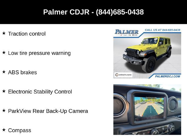 Certified 2023 Jeep Wrangler Unlimited Sport AWD/4WD image 6