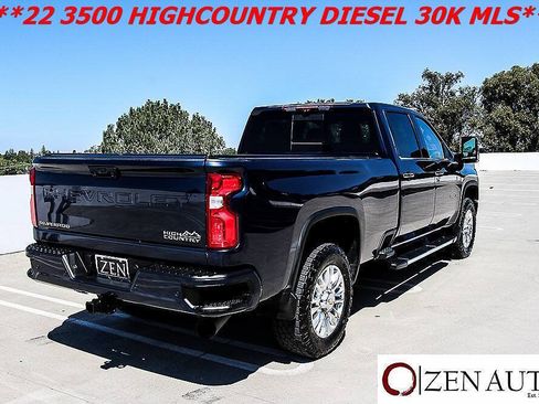 Used 2022 Chevrolet Silverado 3500 High Country w/ Z71 Off-Road Package AWD/4WD image 7
