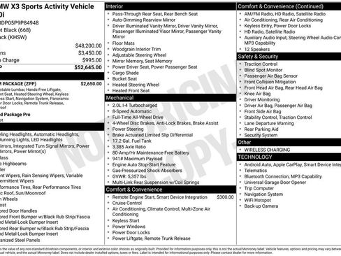Used 2023 BMW X3 xDrive30i w/ Premium Package image 5