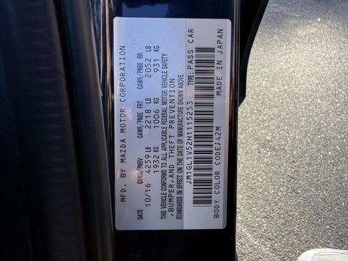 Used 2017 MAZDA MAZDA6 Touring image 50