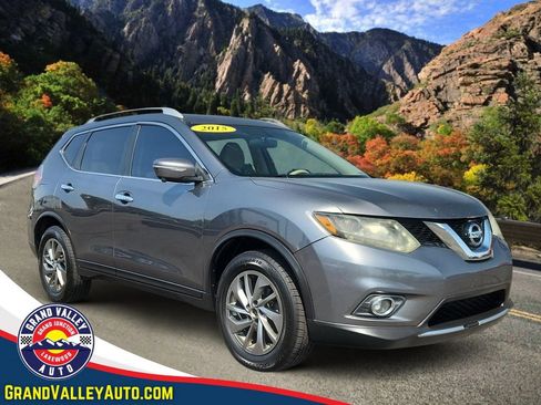 Used 2015 Nissan Rogue SL w/ SL Premium Package AWD/4WD image 1