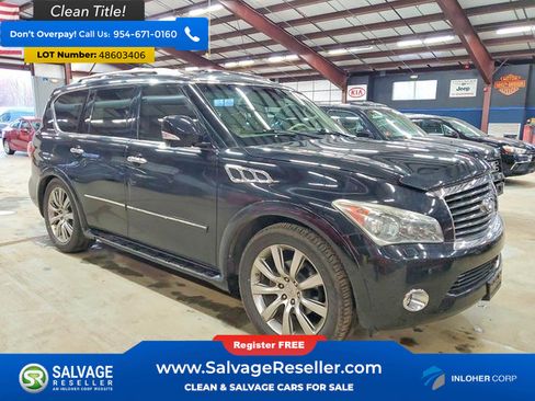 Used 2011 INFINITI QX56 4WD w/ Deluxe Touring Pkg image 5