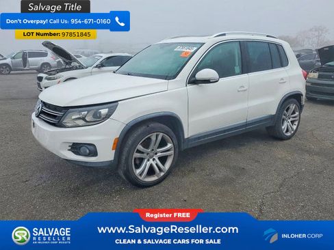 Used 2013 Volkswagen Tiguan SEL image 1