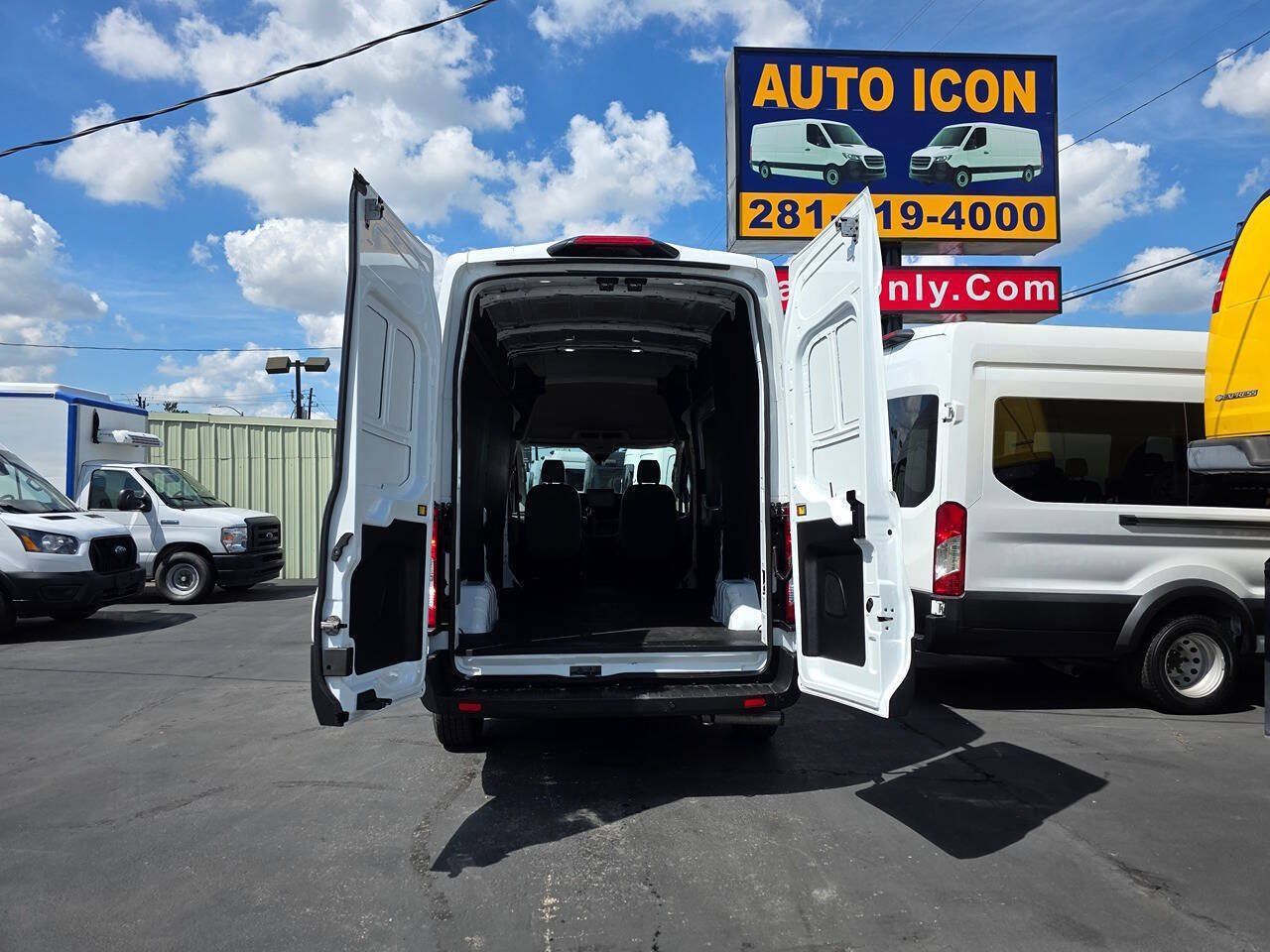Used 2023 Ford Transit 350 148 High Roof AWD w/ Load Area Protection Package image 13