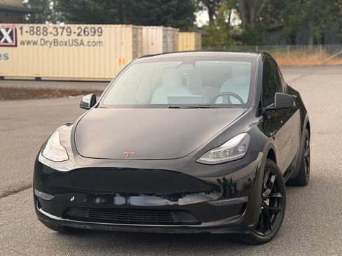 Used 2020 Tesla Model Y Long Range AWD/4WD image 1