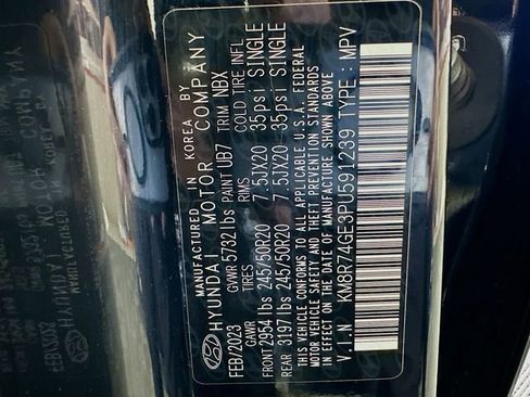 Used 2023 Hyundai Palisade Calligraphy w/ Cargo Package image 34