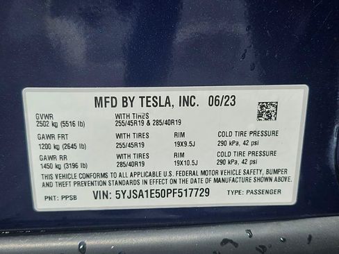 Used 2023 Tesla Model S Standard Range AWD/4WD image 35