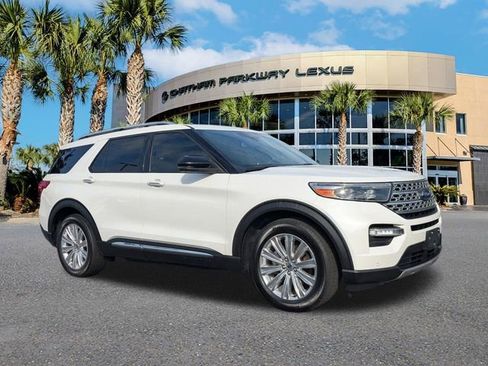 Used 2020 Ford Explorer Limited w/ Class III Trailer Tow Package RWD image 2