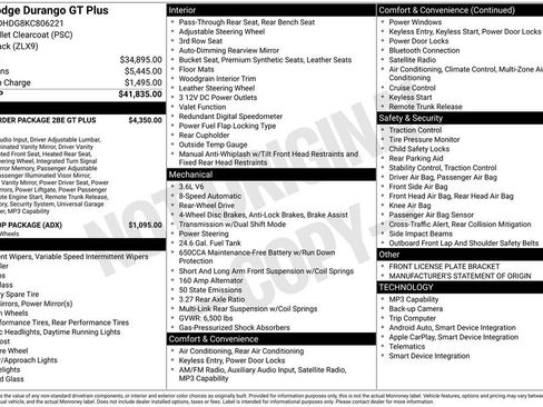 Used 2019 Dodge Durango GT image 6