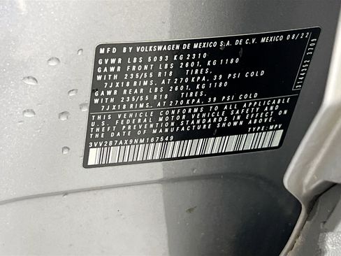 Used 2022 Volkswagen Tiguan SE AWD/4WD image 31