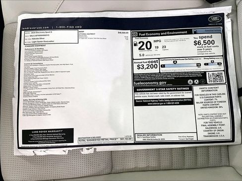 Certified 2025 Land Rover Discovery Sport S AWD/4WD image 14