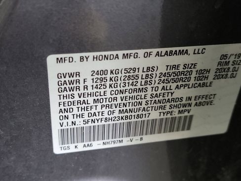 Used 2019 Honda Passport Sport image 32