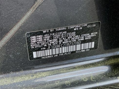 New 2026 Subaru Impreza 2.0i Sport image 20