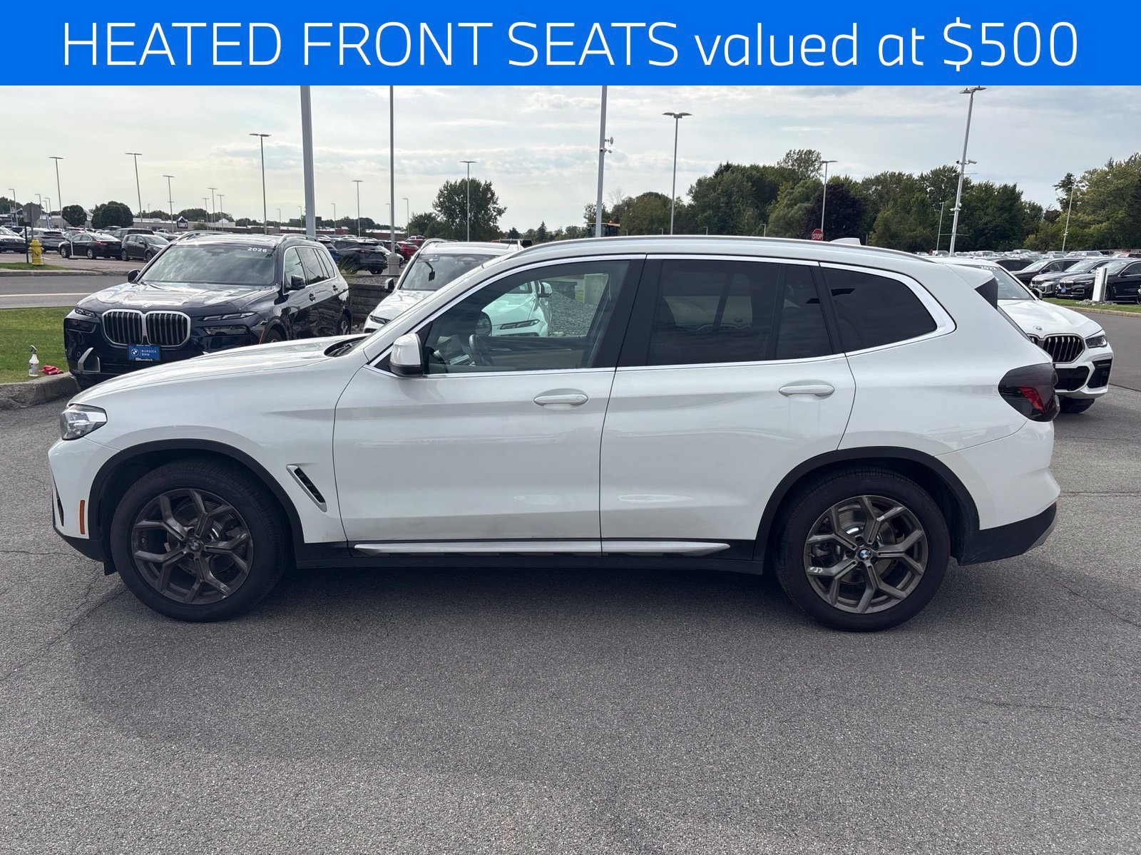 Certified 2023 BMW X3 xDrive30i w/ Convenience Package AWD/4WD image 3