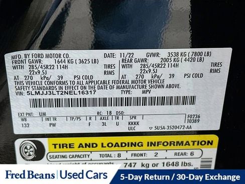 Certified 2022 Lincoln Navigator L Reserve image 37