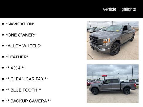 Used 2021 Ford F150 Lariat AWD/4WD image 4
