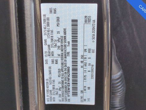 Used 2022 Ford F150 Tremor w/ Equipment Group 402A High image 41