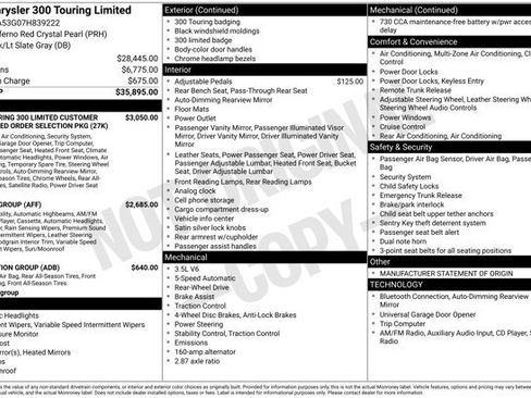 Used 2007 Chrysler 300 Touring L RWD image 3