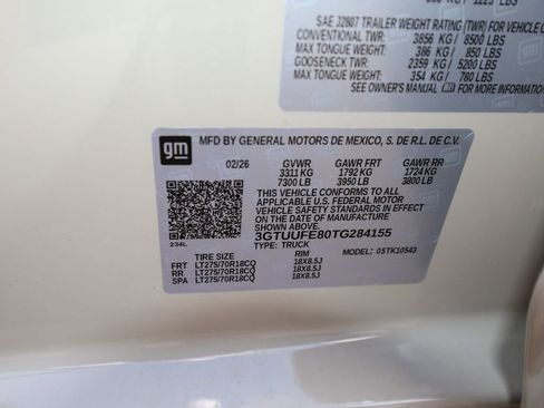 New 2026 GMC Sierra 1500 AT4X AWD/4WD image 35
