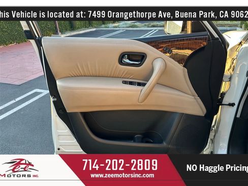 Used 2017 Nissan Armada Platinum w/ Captain Seat Package image 59