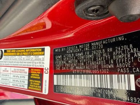 Used 2020 Toyota Avalon TRD w/ All Weather Liner Package FWD image 19