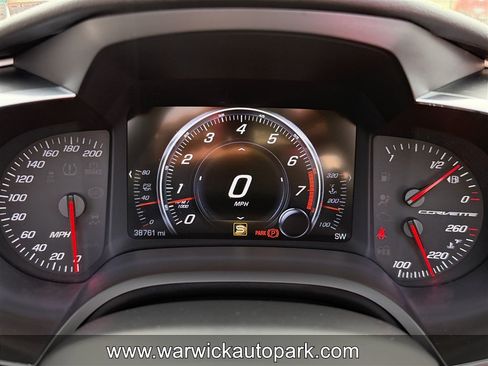 Used 2016 Chevrolet Corvette Stingray Convertible w/ Carbon Flash Badge Package RWD image 8