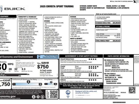Used 2025 Buick Envista Sport Touring FWD image 2
