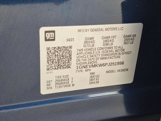 Used 2023 Chevrolet Traverse LT w/ LPO, Floor Liner Package AWD/4WD image 26