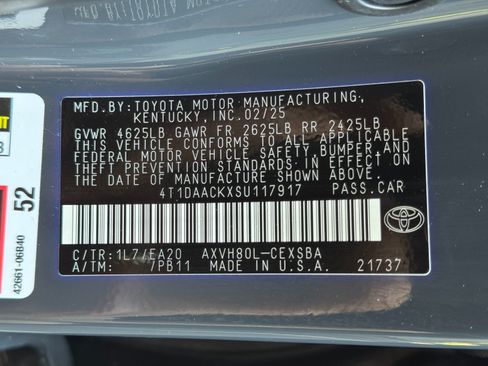 Used 2025 Toyota Camry SE FWD image 41