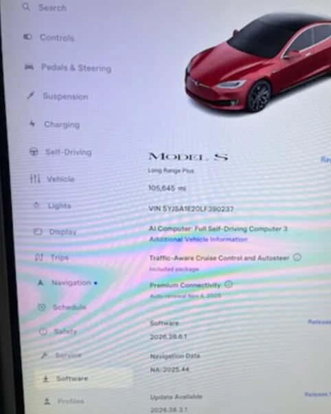 Used 2020 Tesla Model S Long Range Plus AWD/4WD image 5