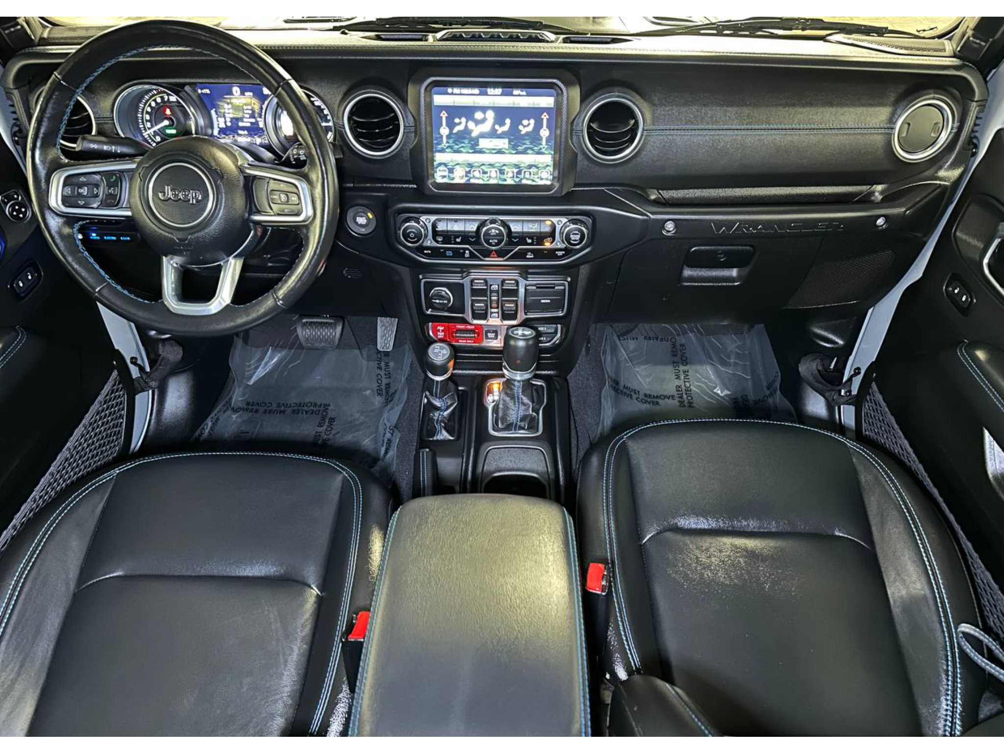 Used 2023 Jeep Wrangler Unlimited Rubicon 4xe w/ Steel Bumper Group AWD/4WD image 24
