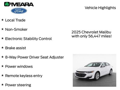 Used 2025 Chevrolet Malibu LT FWD image 7