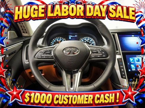 Used 2023 INFINITI Q50 Luxe w/ Cargo Package RWD image 14