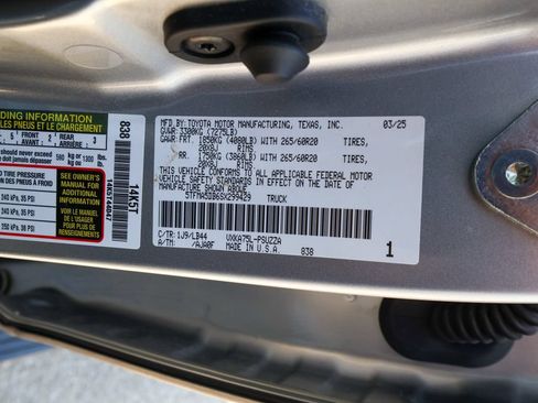 Used 2025 Toyota Tundra 1794 Edition AWD/4WD image 40
