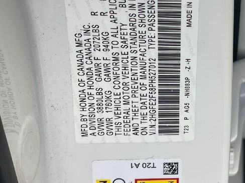 Certified 2023 Honda Civic Sport image 25