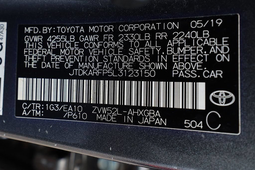 Used 2020 Toyota Prius Prime XLE FWD image 18