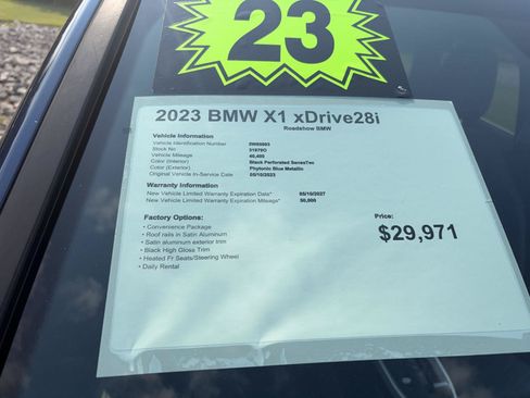 Used 2023 BMW X1 xDrive28i AWD/4WD image 20