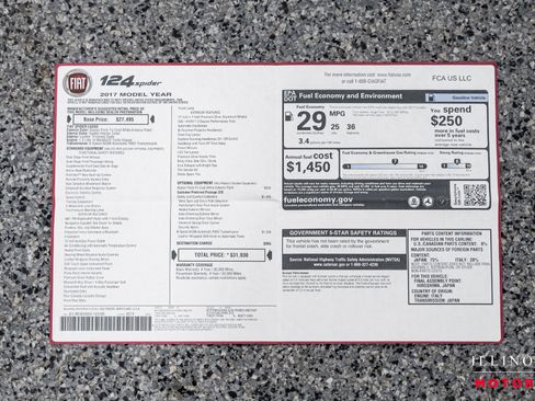 Used 2017 FIAT 124 Spider Lusso image 43