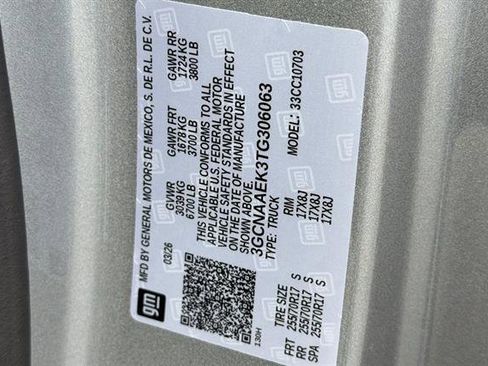 New 2026 Chevrolet Silverado 1500 W/T w/ LPO, Dark Essentials Package RWD image 31