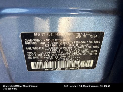 Used 2015 Subaru Forester 2.5i Limited image 31