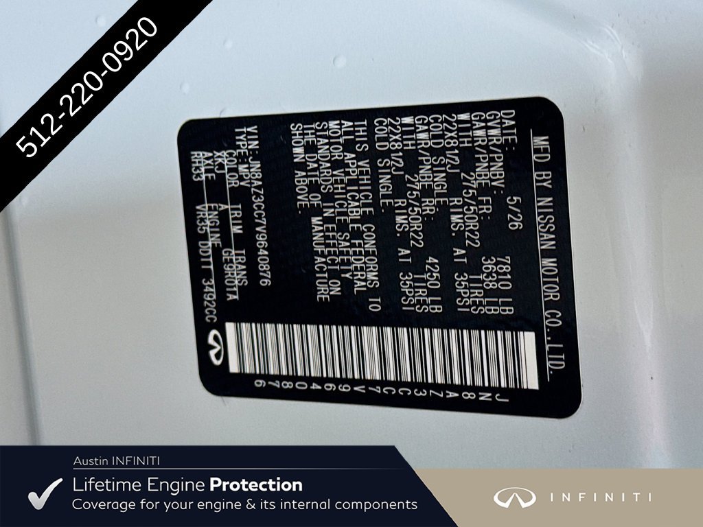 New 2027 INFINITI QX80 Autograph AWD/4WD image 46